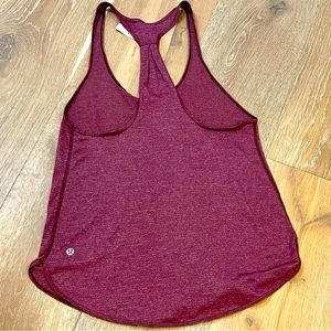 Lululemon Singlet Bordeaux Drama Size 2